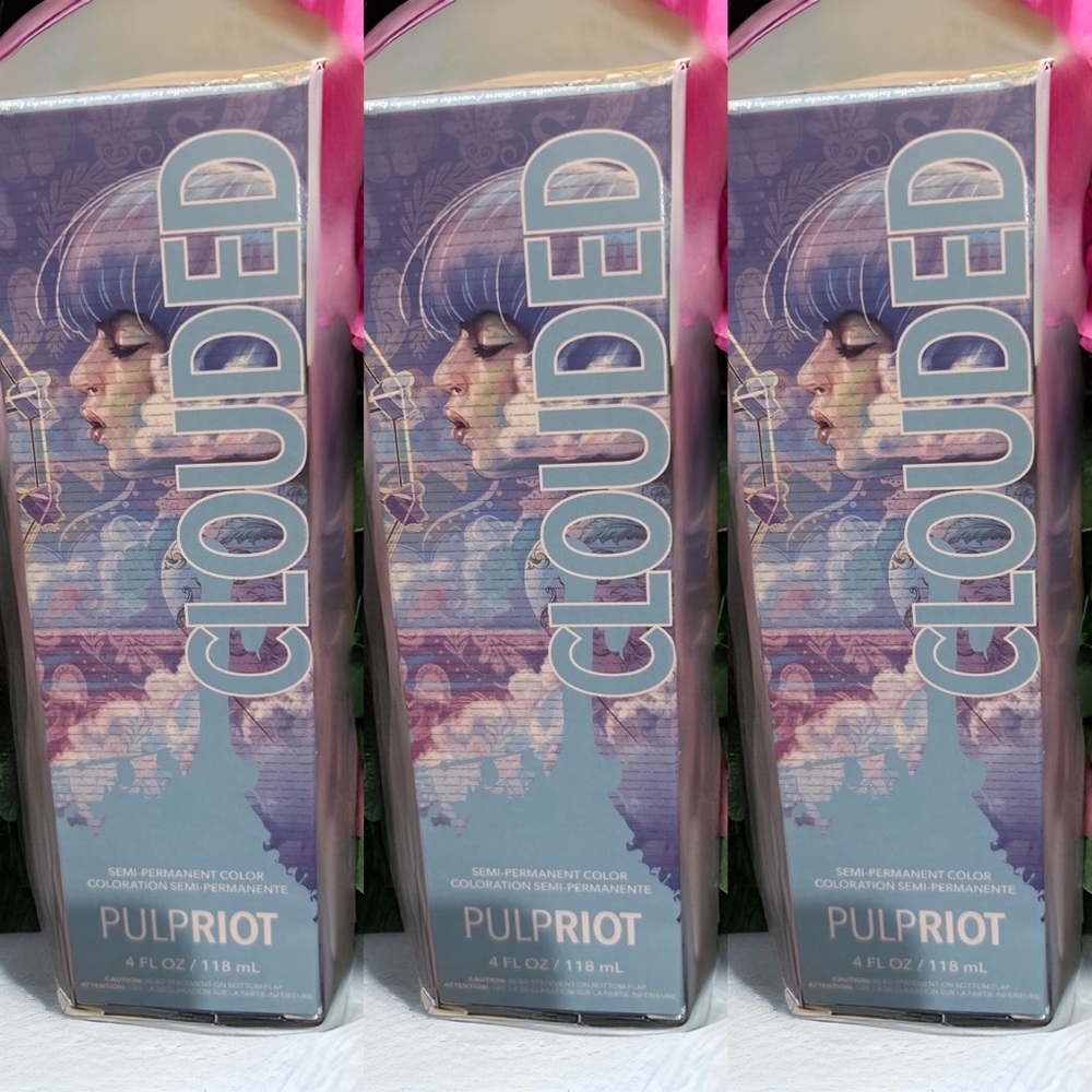 Pulp Riot Semi Color Clouded 4 oz 3 units